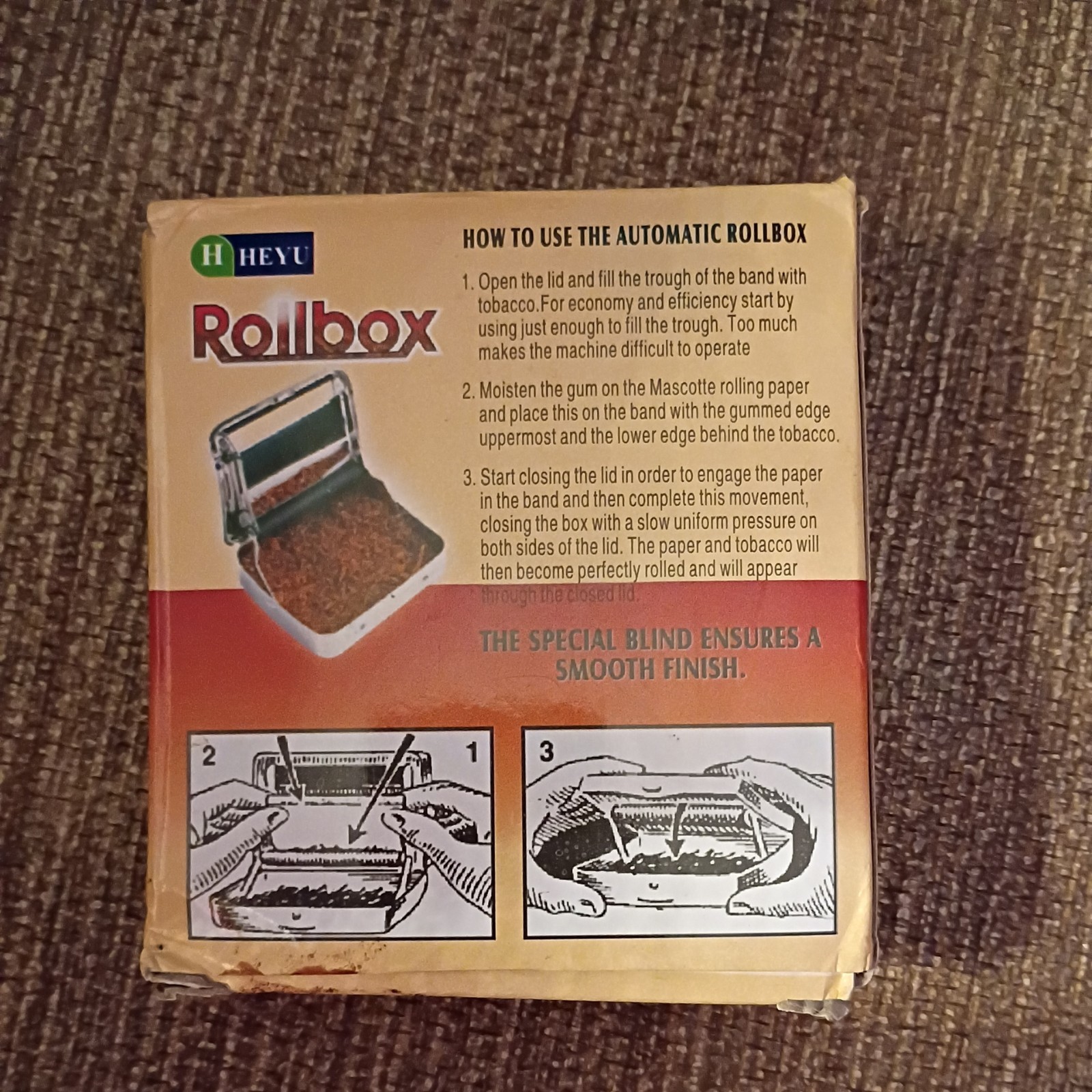 Rollbox Automatic Roller For Cigarettes