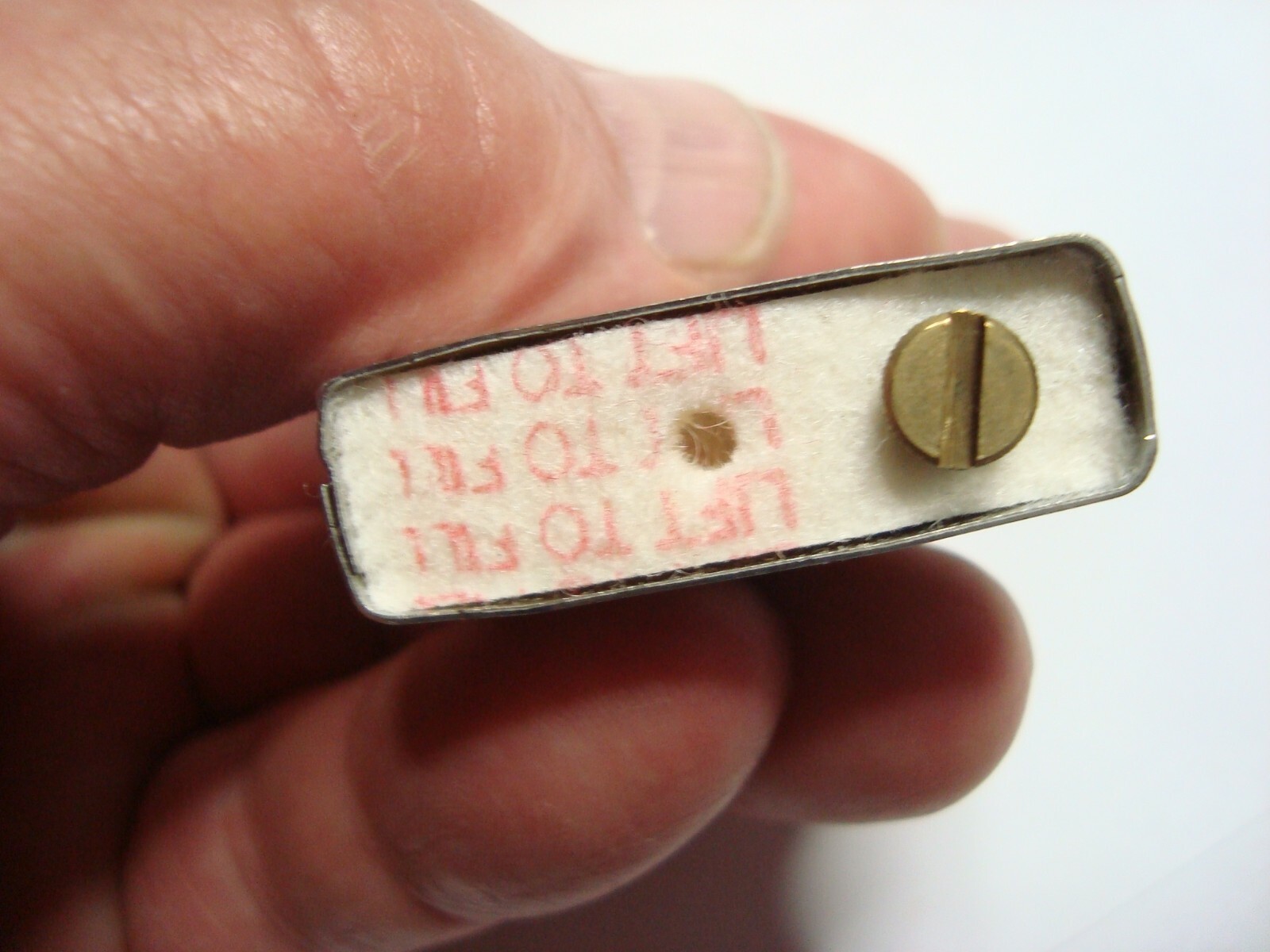 ZIPPO LIGHTER INSERT-FULL SIZE- NEW *2022 * MINT-NEVER USED-INSERT ONLY