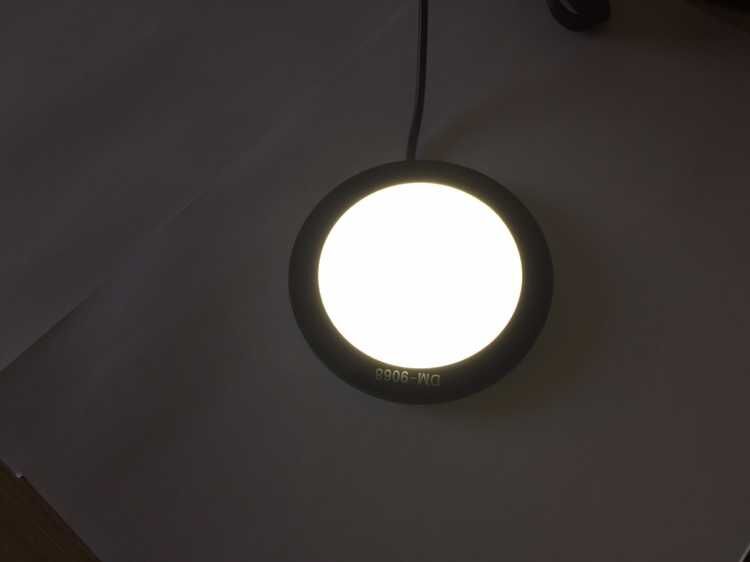 New 3.5inch LED Light 90mm ROUND PLATE FOR MICROSCOPES ILLUMINATORS