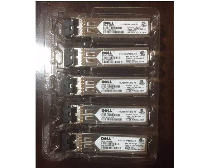 Dell 320-2881 407-10435 1000BASE-SX 1GE SFP SX 850nm 550m over MMF price each