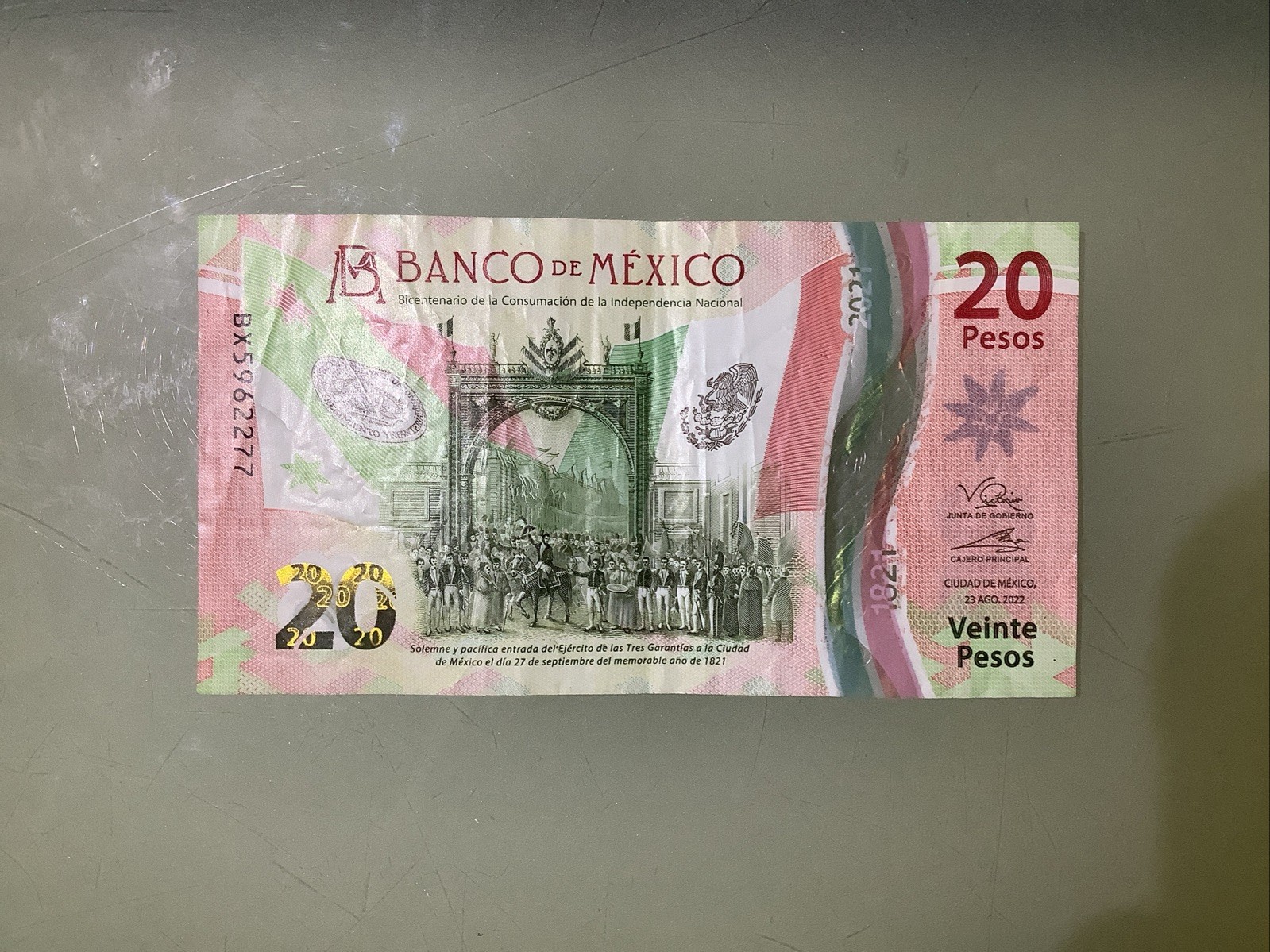 Mexico 20 Pesos 2022 Circulated