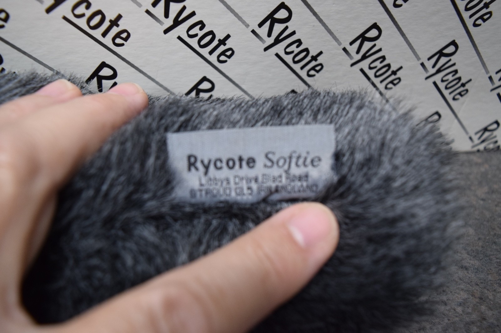 Rycote 29cm Medium Hole Softie Front Only P/N 033082 Microphone Windshield