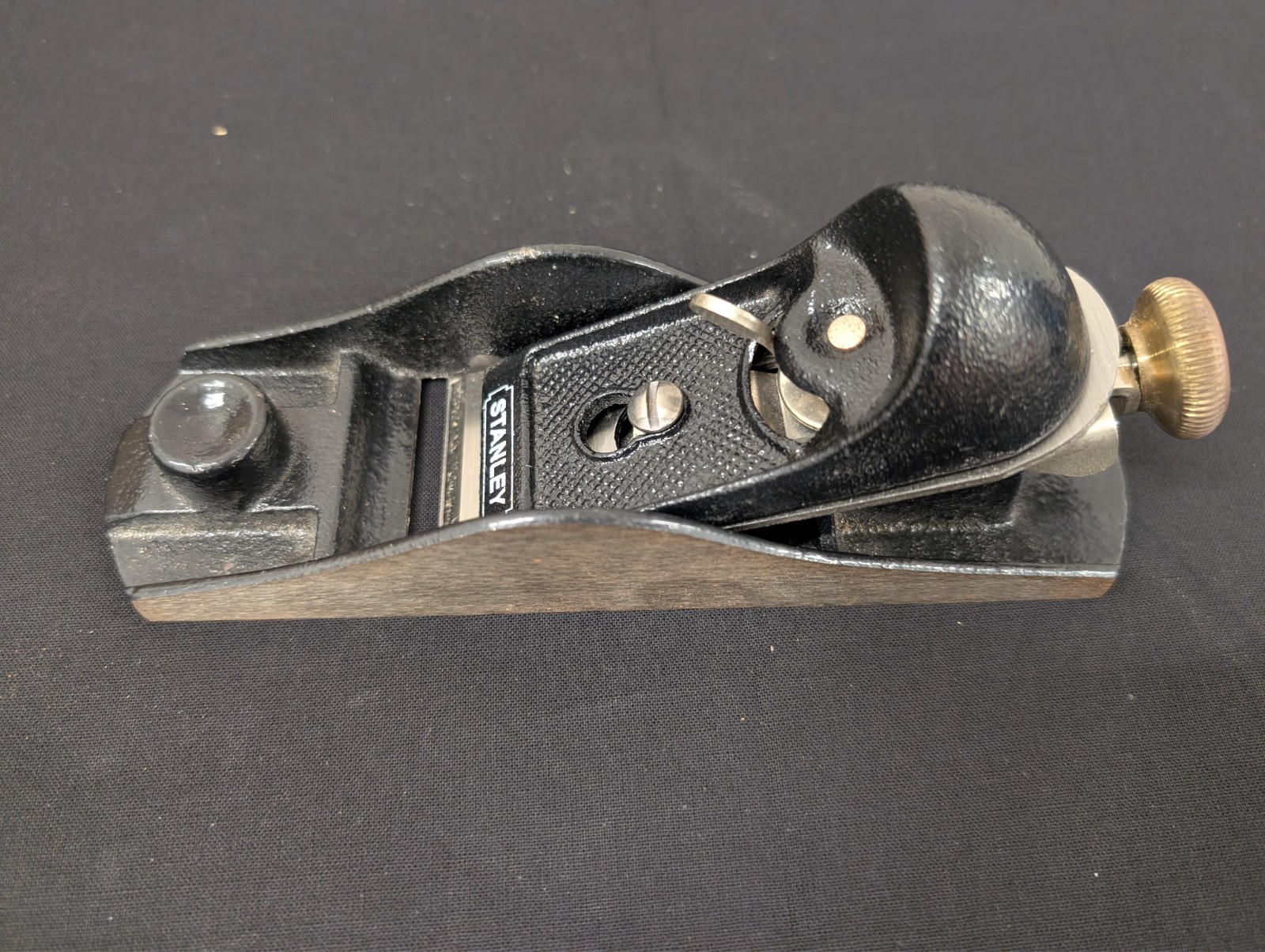 Stanley 7 in. L X 1.6 in. W Block Plane Cast Iron Black