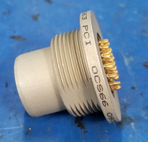 SINCGARS Electrical Receptacle Connector NOS MIL-SPEC 27 Pin 5935012984991