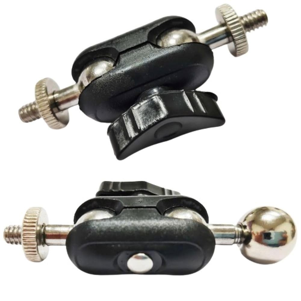 ThtRht 2 Pack Super Clamp Mount Arm Replacement Support Dual Head 17mm Ball J...