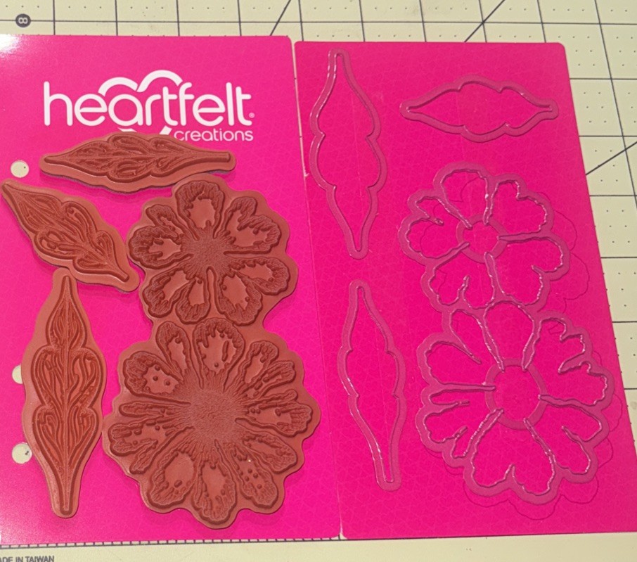 Heartfelt Creations Large Sweet Peony Stamps #HCPC3820 & Die Set #HCD17174