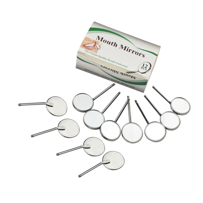 Espejo Bucal Dental Reflector Espejo Dental Cuidado Oral Mango Herramientas