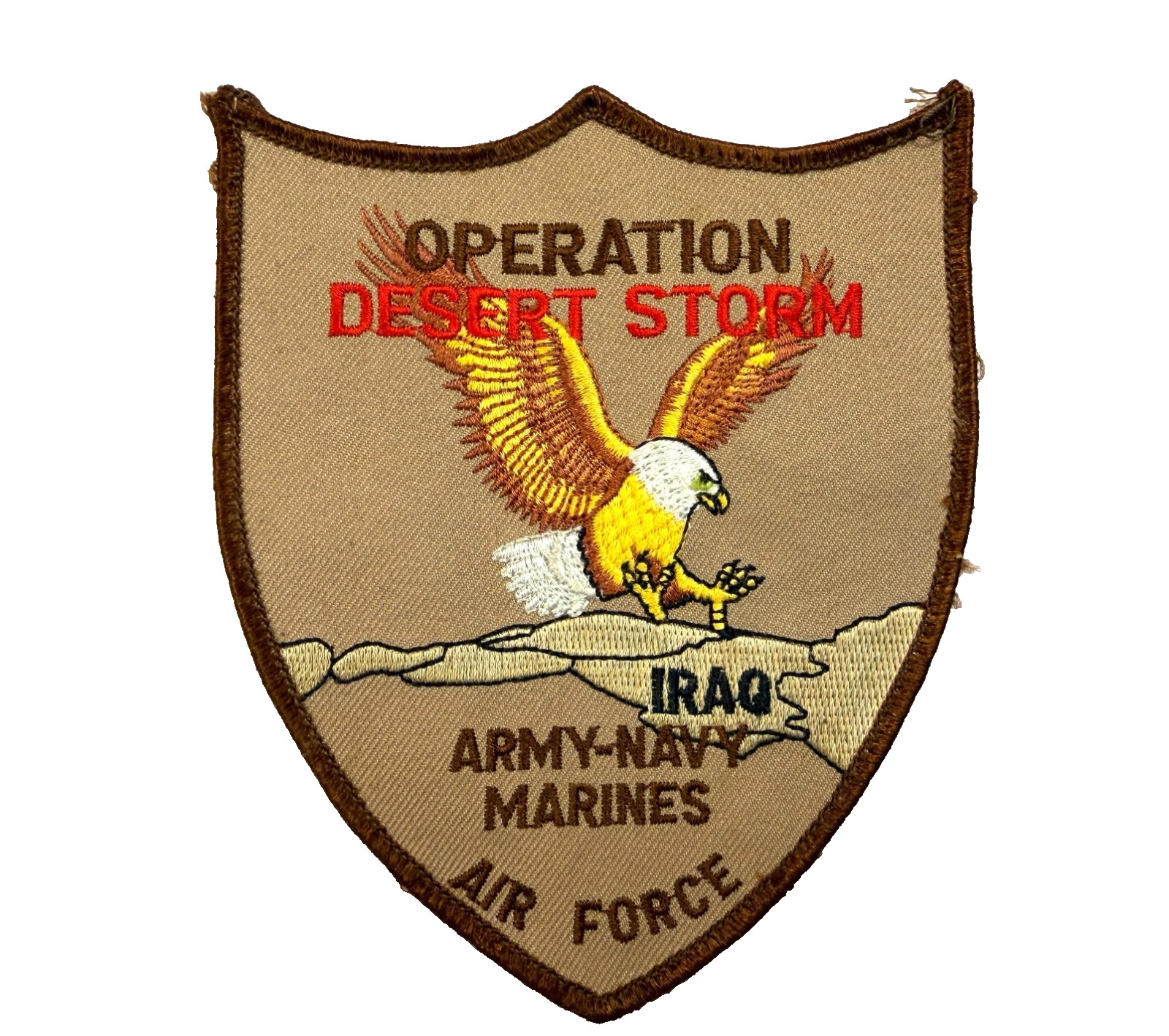 Operation Desert Storm Patch US Air Force, Army, Navy, Marines