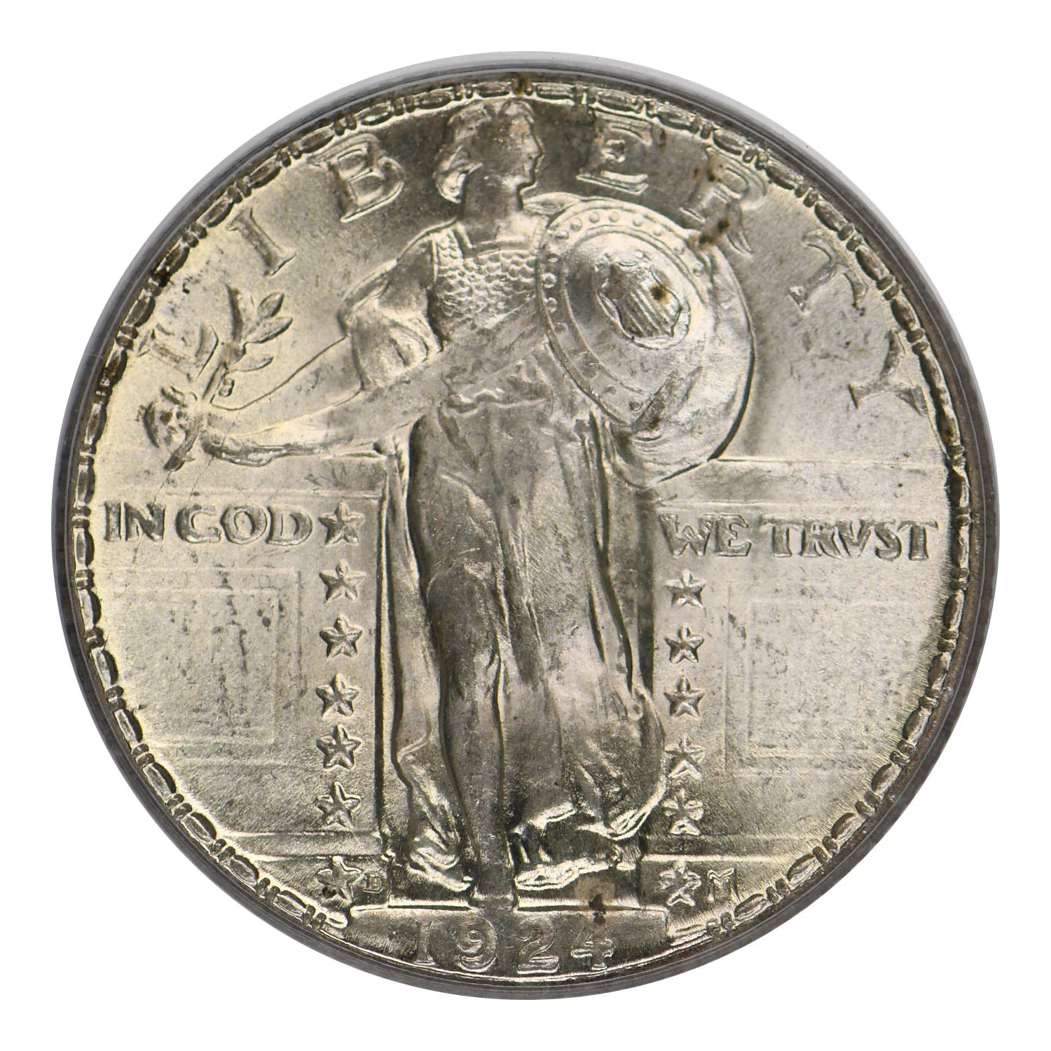 1924-D Standing Liberty Quarter PCGS MS-66 CAC