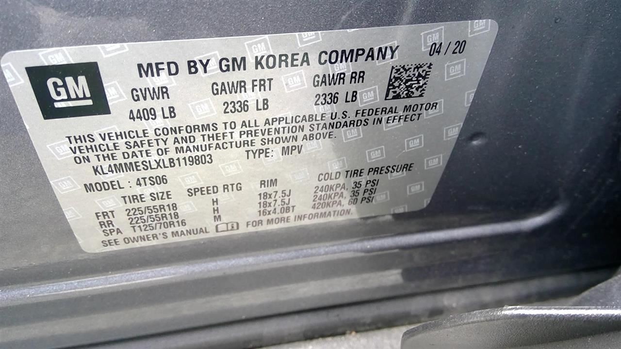 Passenger Camera/Projector Radar Unit Fits 20-25 ENCORE GX 2109757