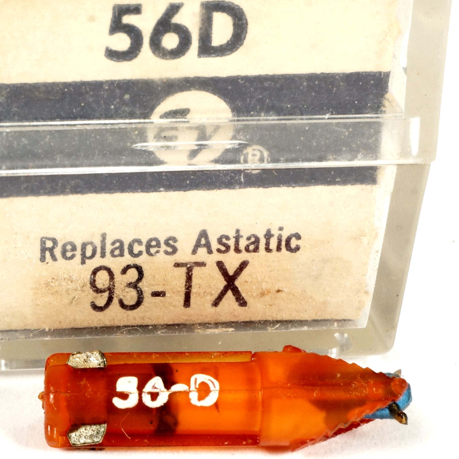 NOS ELECTRO-VOICE 56D Diamond Needle for ASTATIC 93TX Pfanstiehl 940-DS13