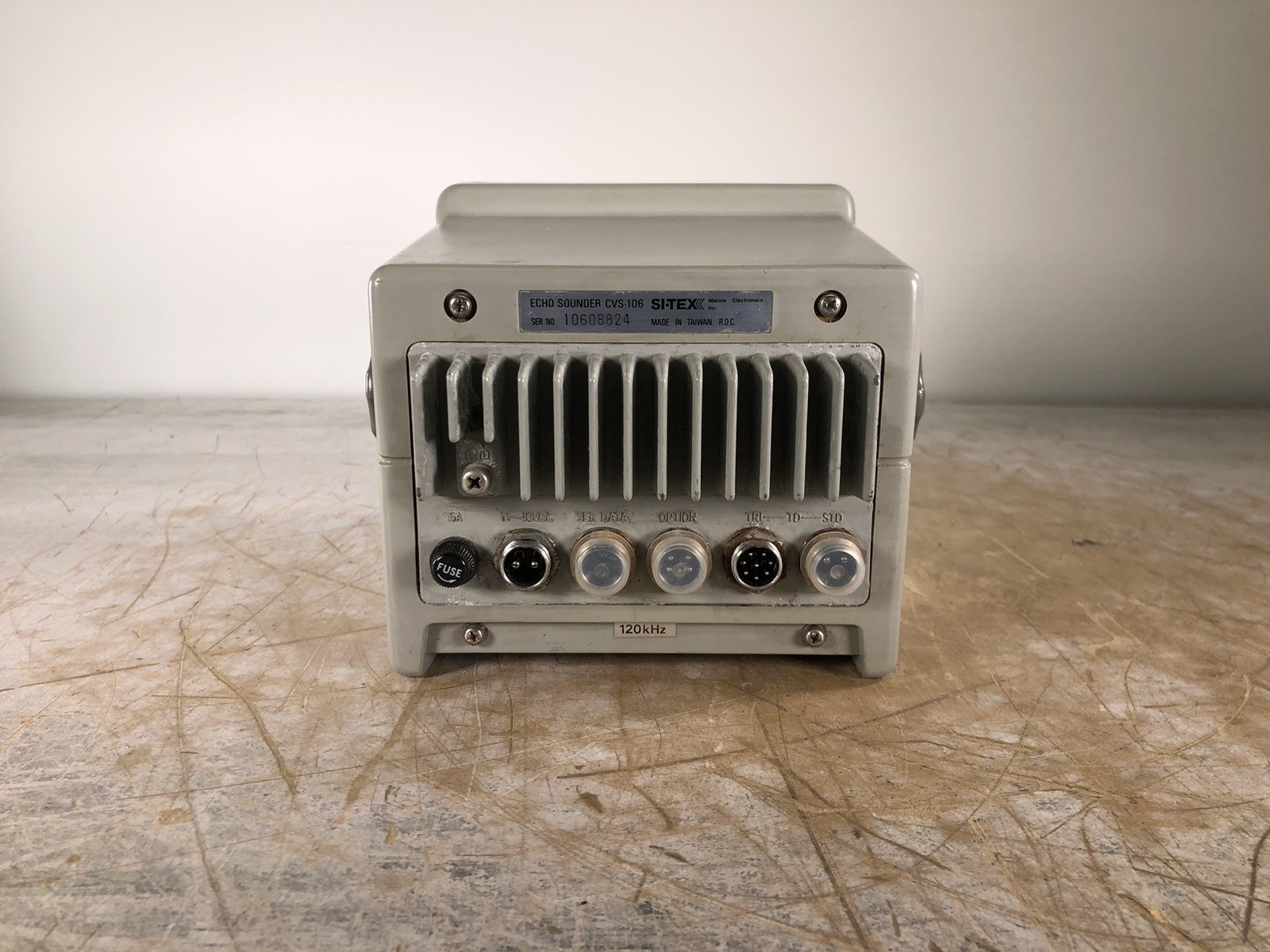SI-TEX CVS-106 ECHO SOUNDER - (UNTESTED)