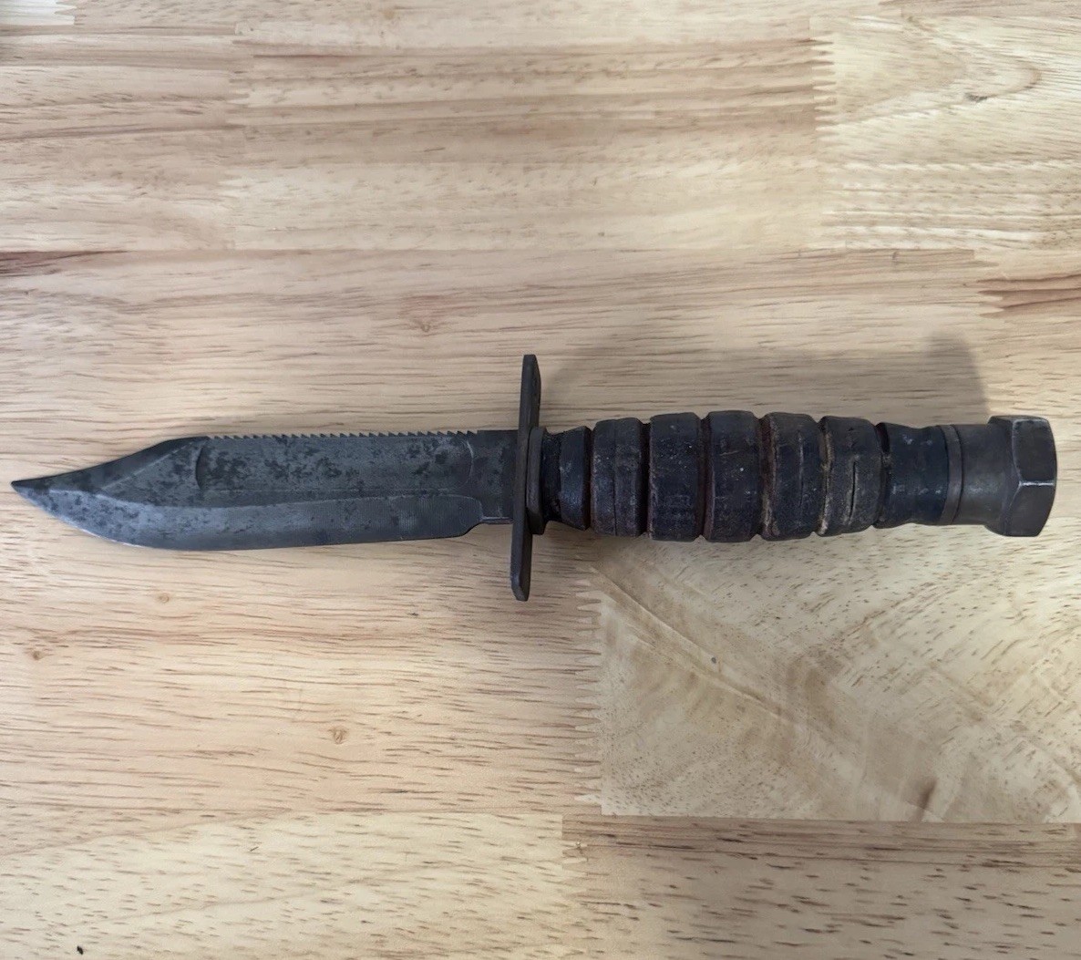 Vtg Ontario 1-86 Pilots Survival Knife No Sheath