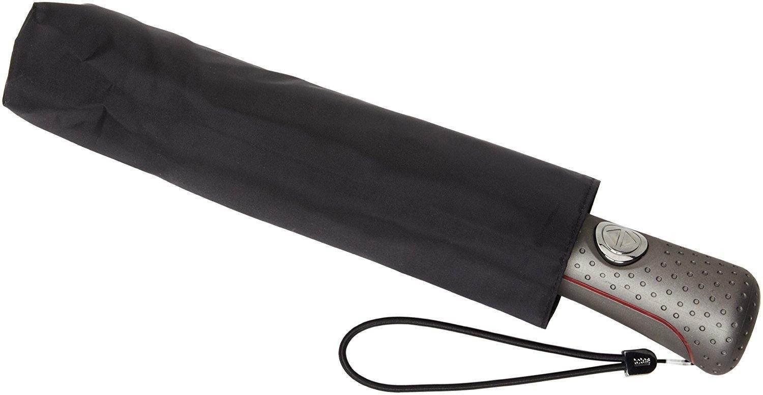 Totes Line Golf Size Auto Open / Close Umbrella Black Eco Friendly