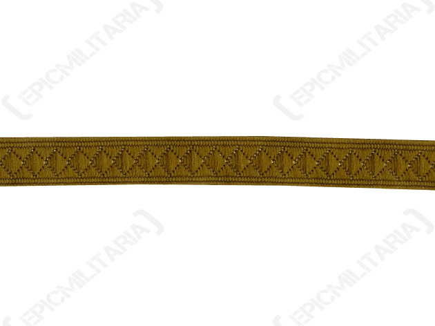 DAK Tropical Tresse (Per Metre) - Repro WW2 German Military Diamond Pattern New