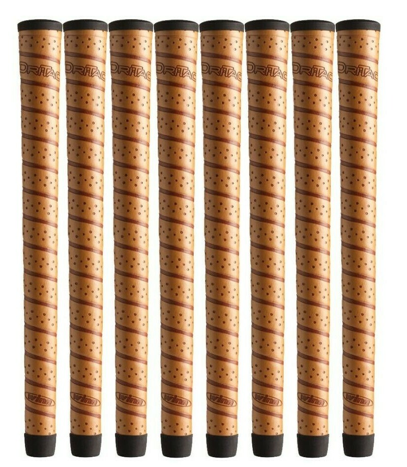 *SET 0F 08** Winn STANDARD Dri-Tac Wrap Grips COPPER 5DTWR-CP