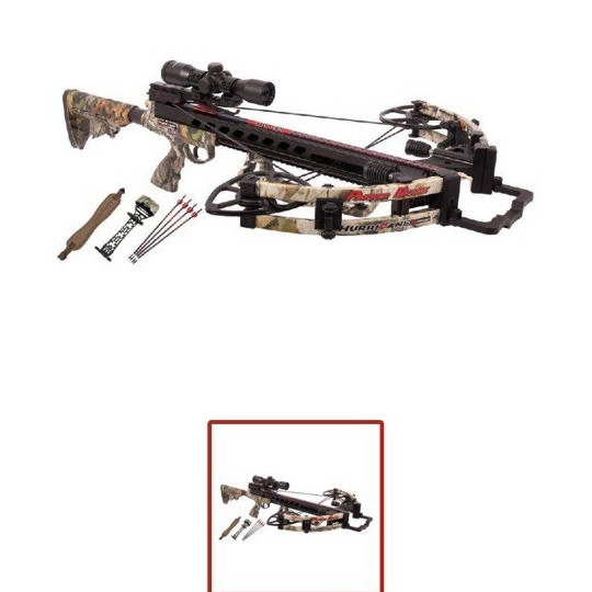 Parker Hurricane XXT Crossbow Package Ambidextrous Camo/Black