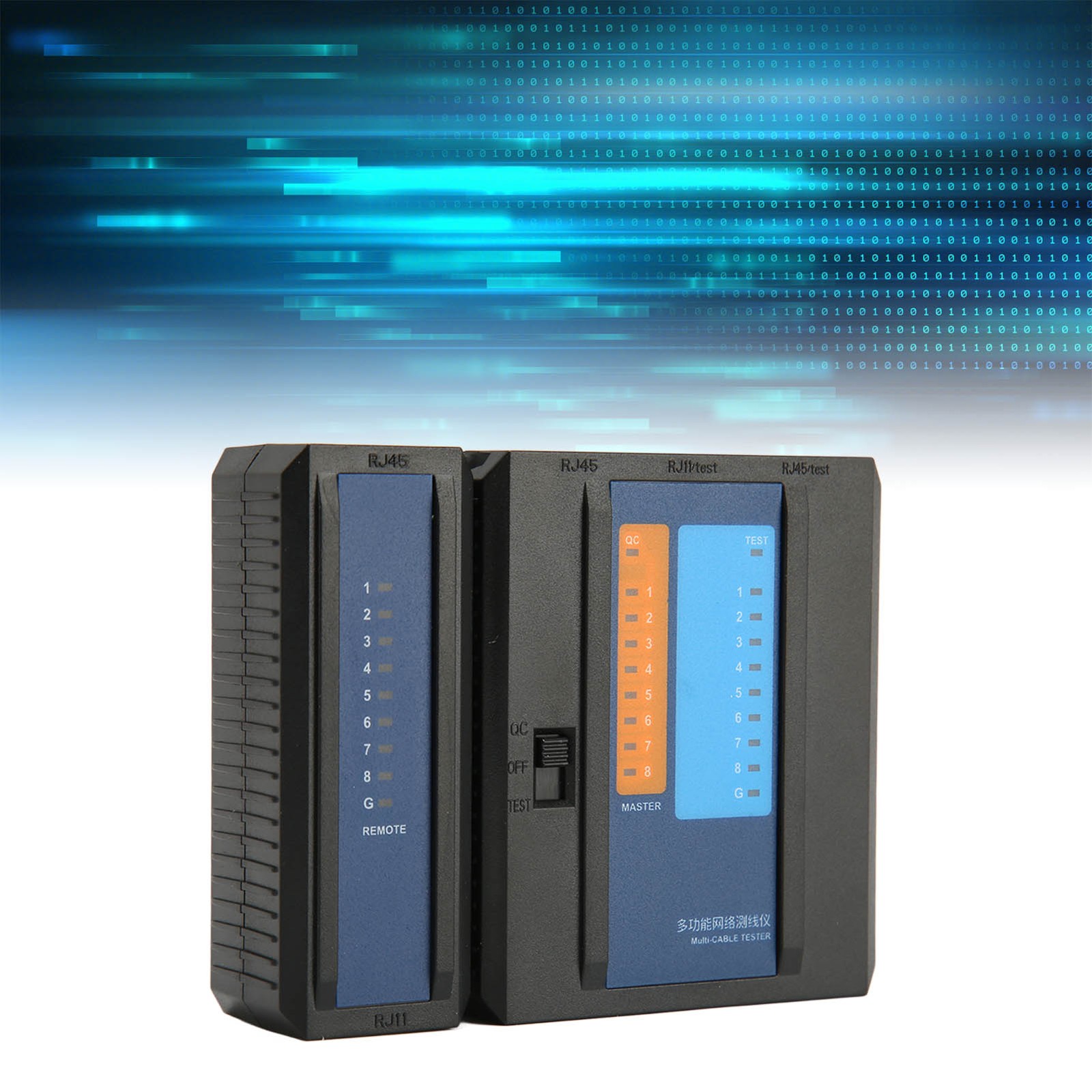 Network Cable Tester Multi Network Tester RJ45 Cable Test POE Switch Ethern YHTK