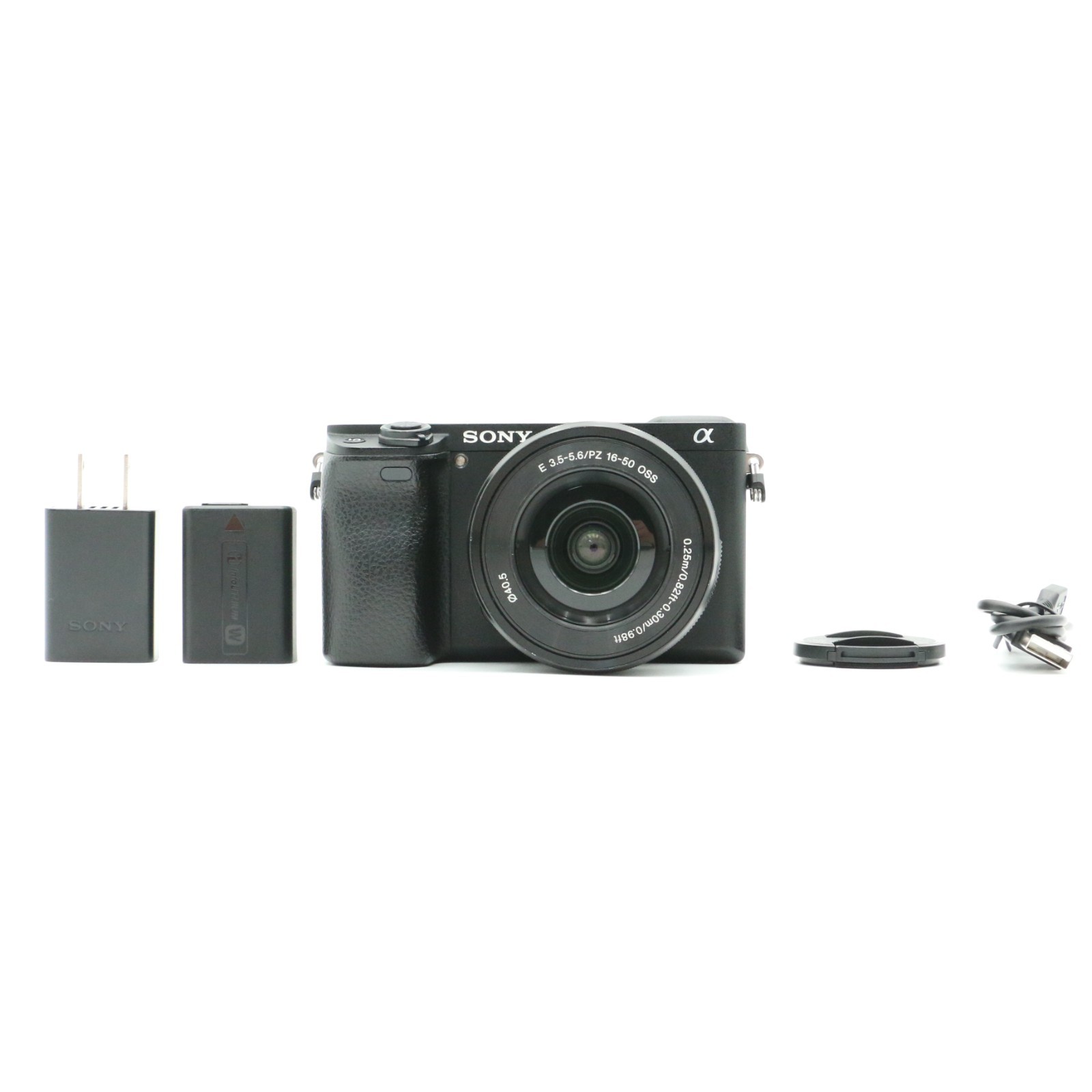 Sony ILCE-6300 a6300 w/ SELP1650 Shutter Count 8337 [Mint]