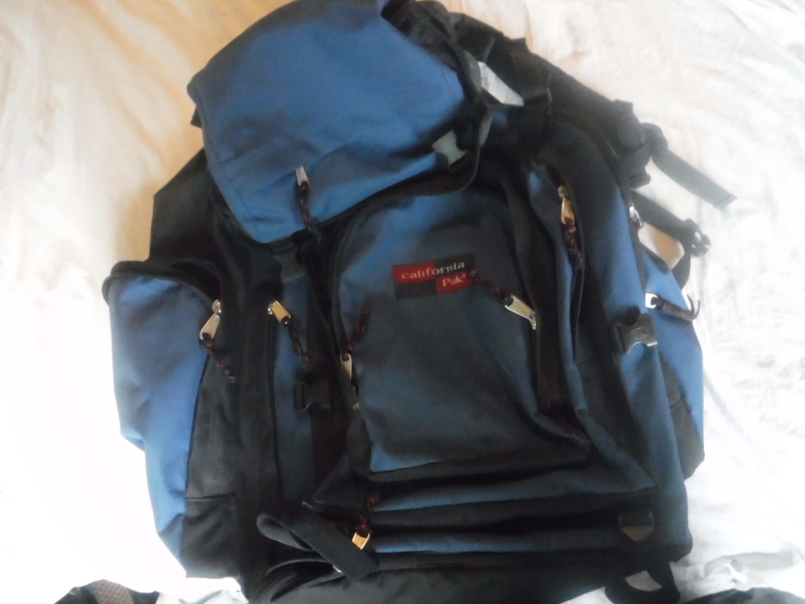 California Pak Hiking Backpack pre Owned Large Hiking BackPack