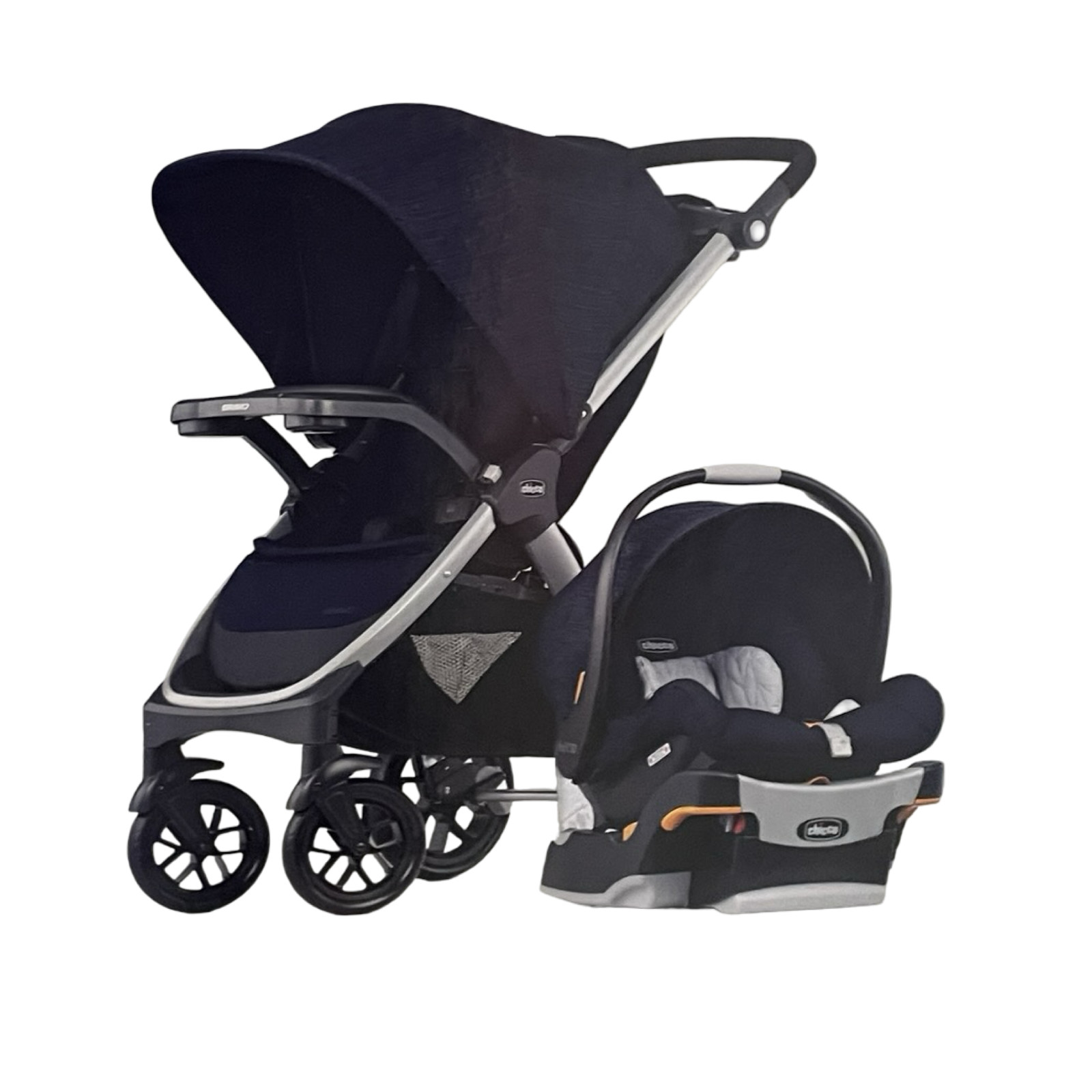 Chicco Bravo 3-in-1 Trio Travel System KeyFit 30 10840 T-03 Brooklyn #ND6765 AR