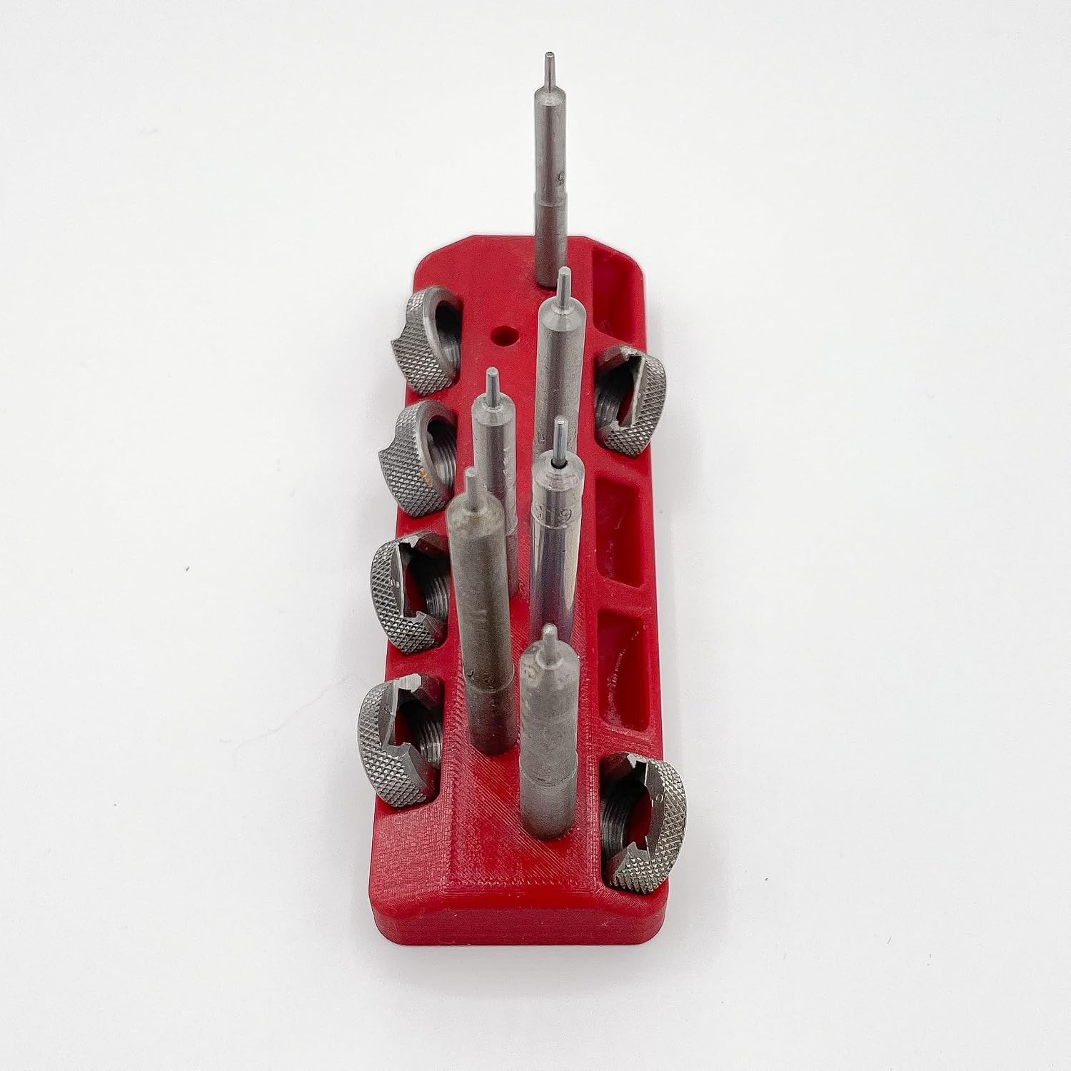 Bench Mount Case Trimmer Rack Holds 9 Case Trimmers and Shell Holders