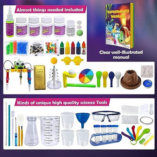 150 Experiments Science Kits for Kids science kit with 150 experiments