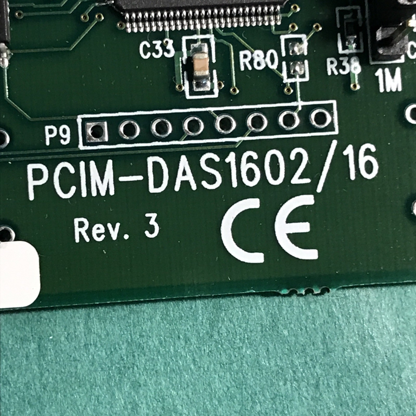 Measurement Computing PCIM-DAS1602/16 Acquisition card