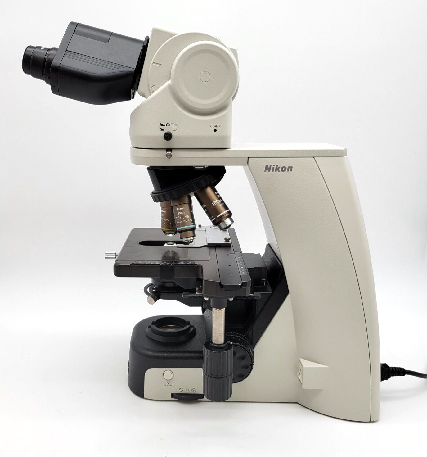 Nikon Microscope Eclipse Ci-L LED with 100x Objective and Tilting Binocular Head