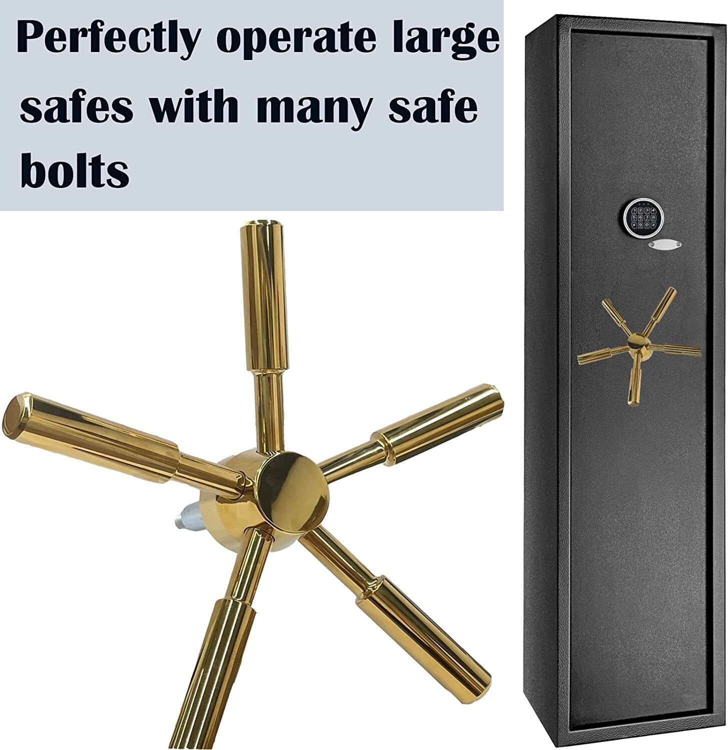 Gun Safe Handle 5 Spoke Handle Safe Handle Replacement For Fireproof Handle