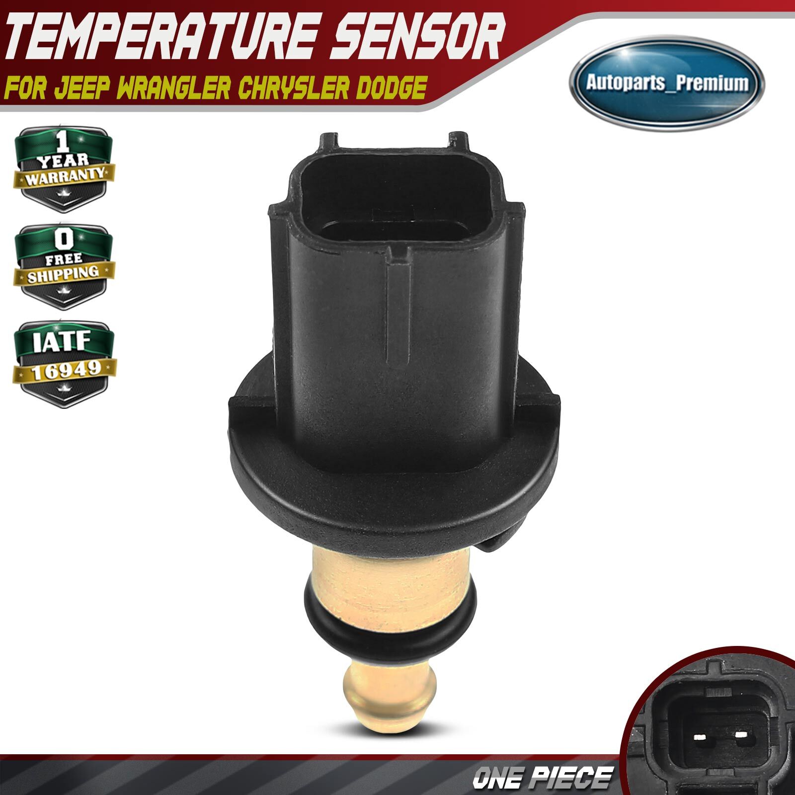 Engine Coolant Temperature Sensor for Chrysler 200 Sebring Dodge Avenger Journey