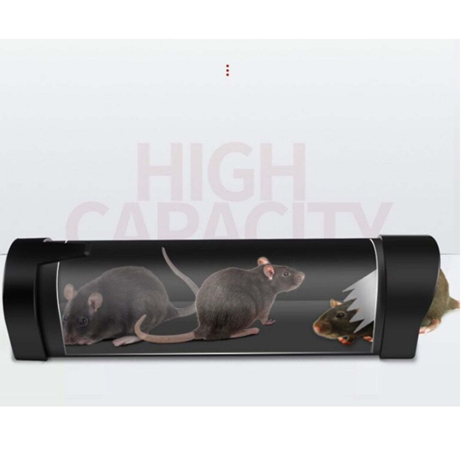 Smart Humane Mouse Trap - Live Catch & Release, Safe Around Kids/Indoor Use
