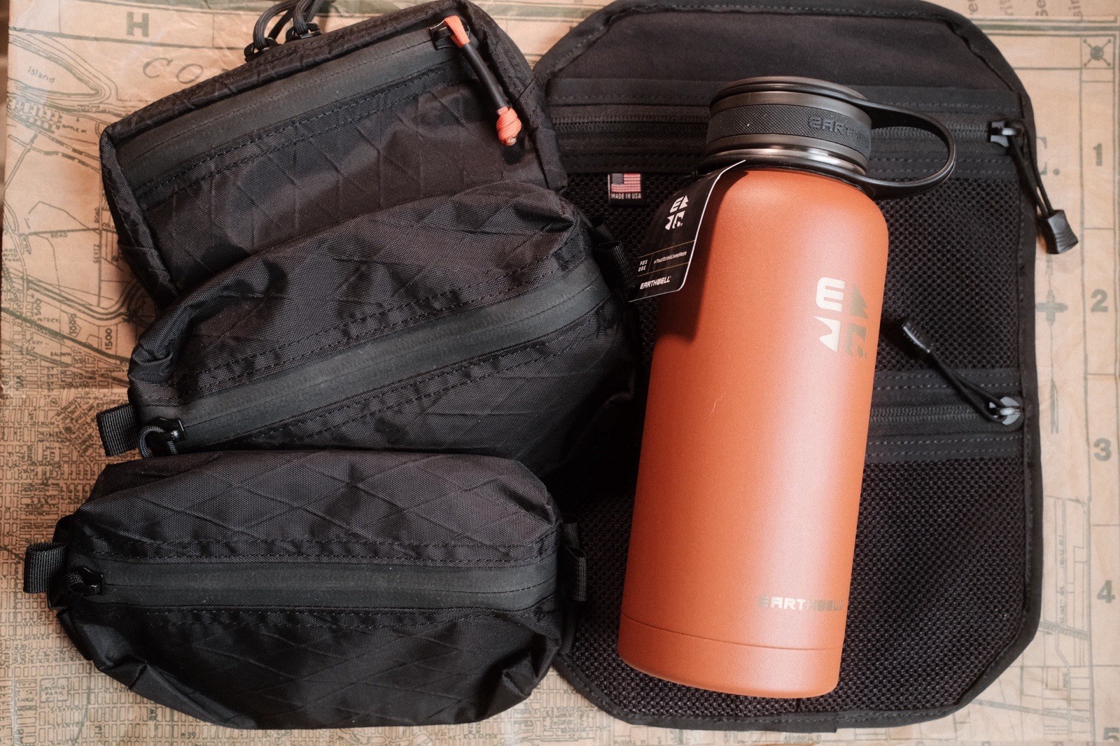 Triple Aught Design TAD Cache: Control Panel, GPP1, Double Booster Pods, Thermos