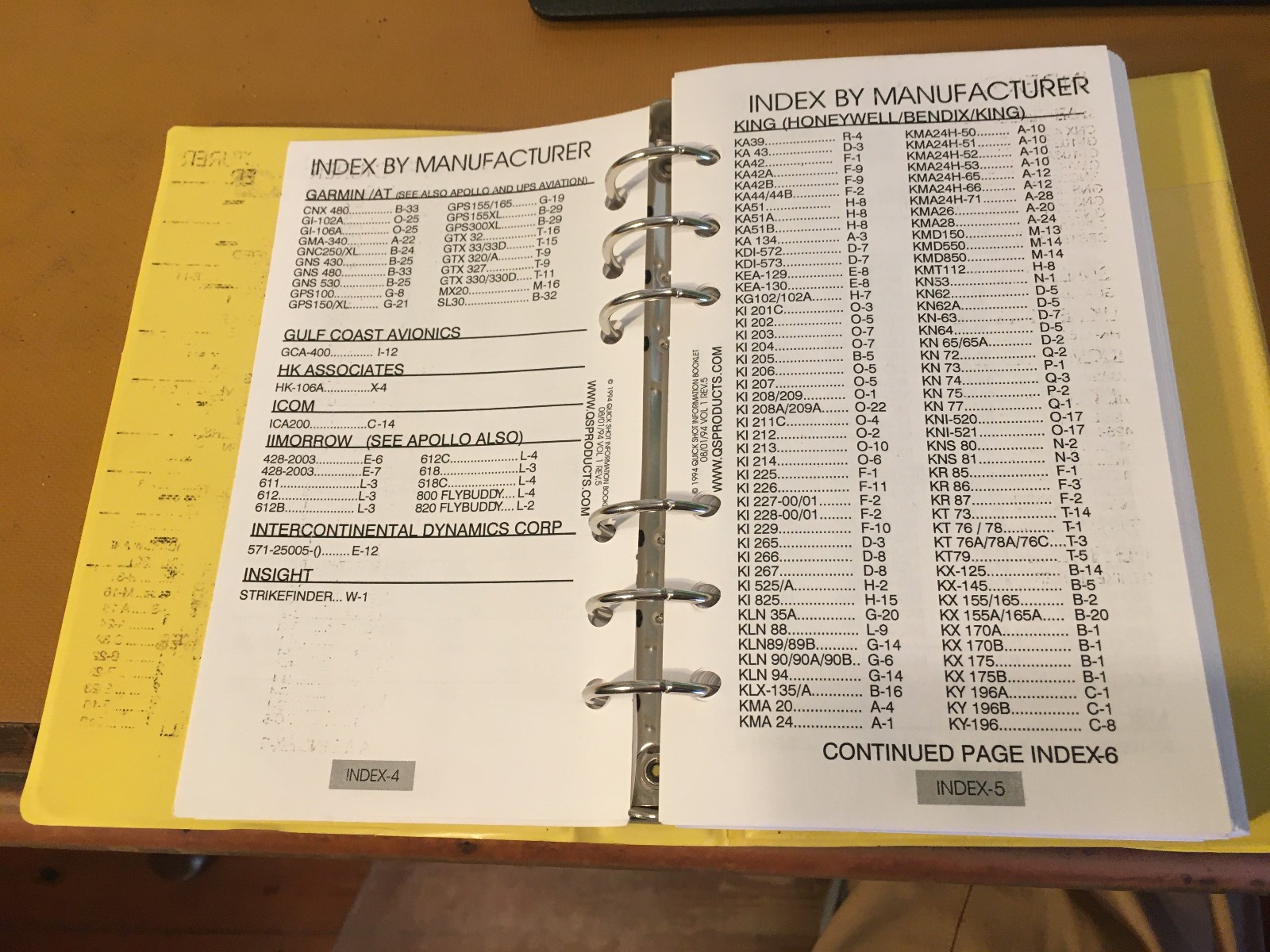Quick Shot Avionics Installation Reference Manual