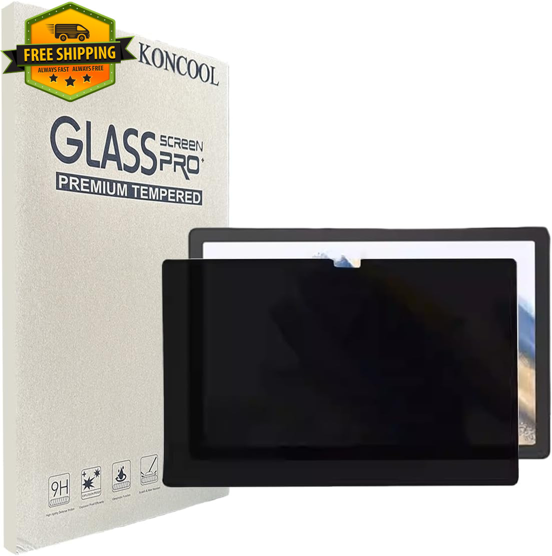 Privacy Screen Protector for Samsung Galaxy Tab A9 Plus 11 2023 A9+ Glass