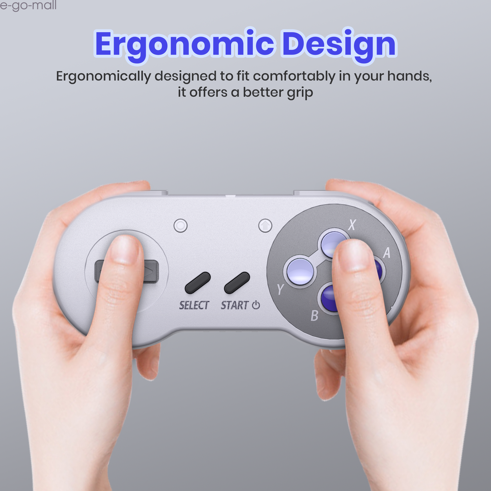 Wireless USB Super NES Controller for Nintendo Switch Online PC macOS Steam Deck