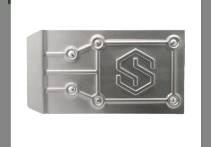 Securitech TEL-A-APP-1 Full Size Anti-Pry Plate for Exit Device Only