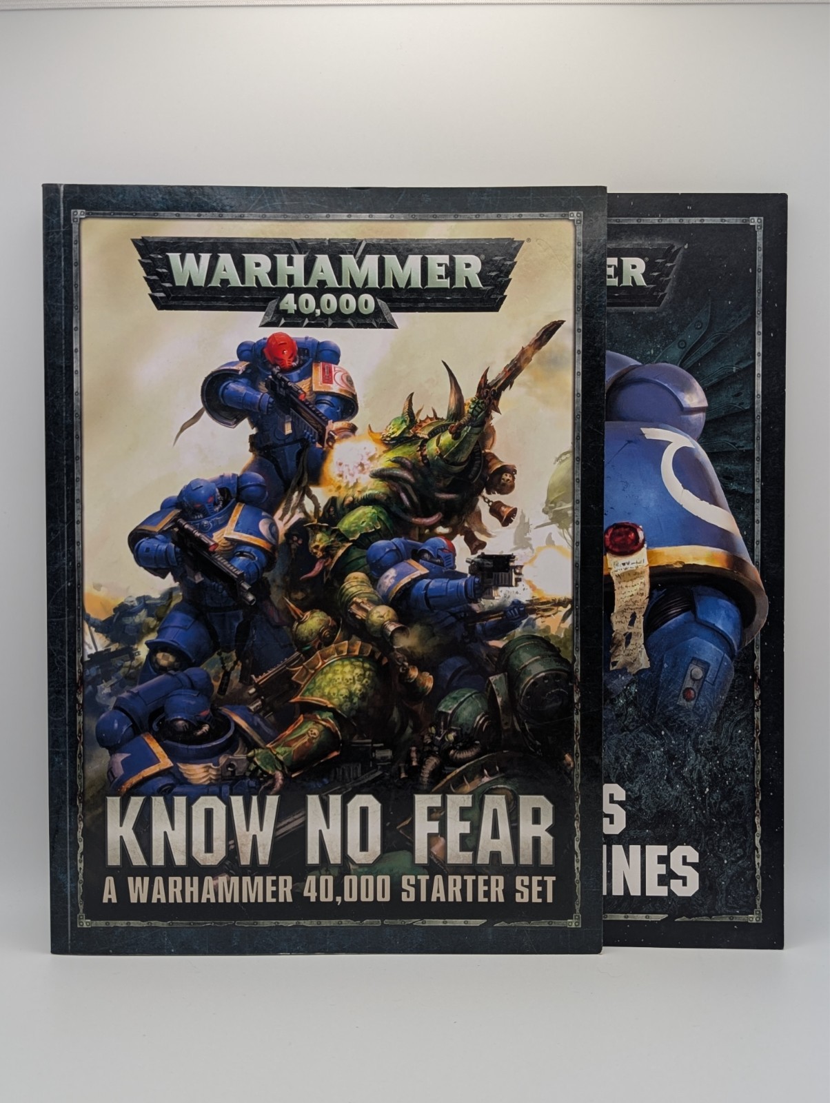 (Box 1) Know No Fear Rulebook & Primaris Book - Warhammer 40k