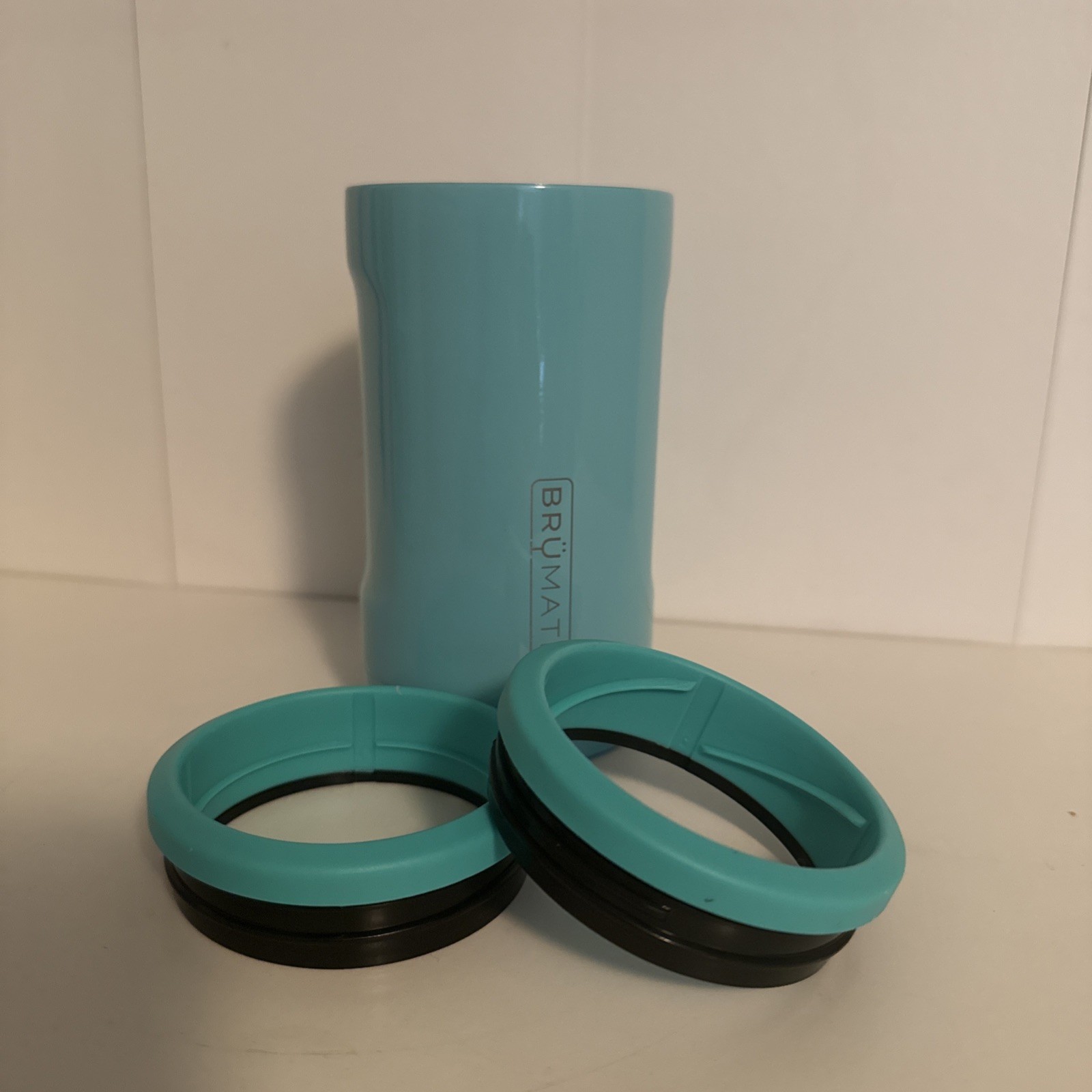 BrüMate Hopsulator Bott’l 12 oz Bottle Cooler In Aqua