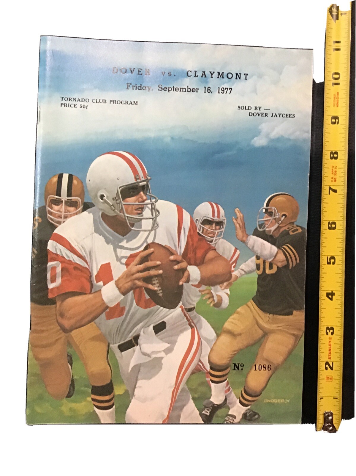 1977 Dover vs Claymont Ohio High School Football Program