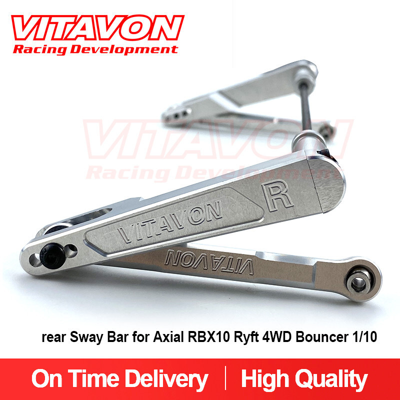 Vitavon  CNC  Alu7075 rear Sway Bar for Axial RBX10 Ryft 4WD Bouncer 1/10