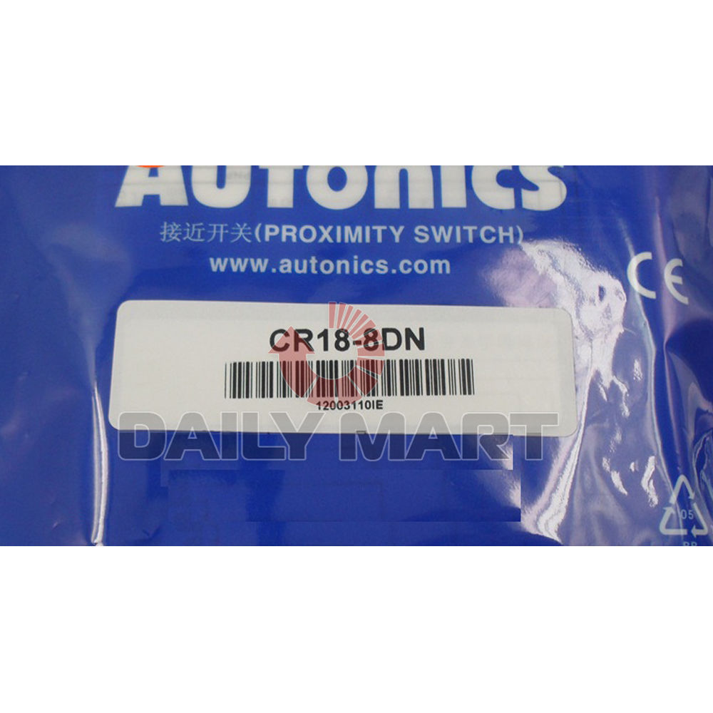 AUTONICS CR18-8DN Cylindrical Capacitive Photoelectric Proximity Sensor Switch
