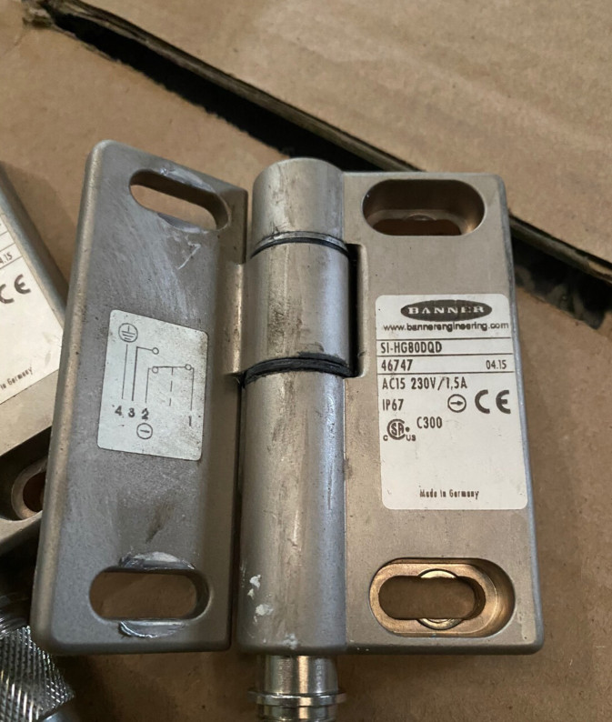 1  PC  USED  GOOD    SI-HG80DQD Safety   Switch#B1019  CL