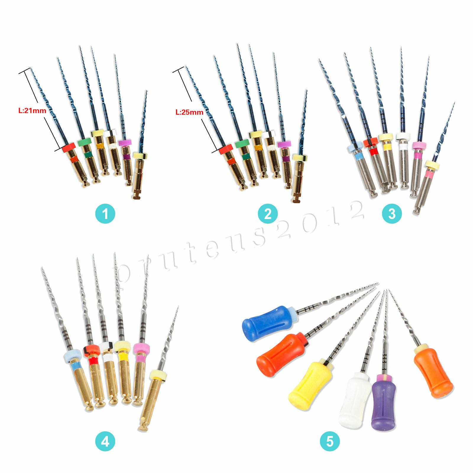 Sale Endo Root Canal Super Rotary File Heat Activation Engine/Hand Use