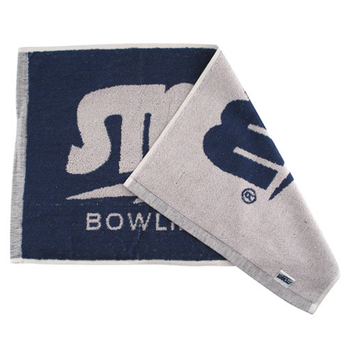 Storm Bowling Navy/Grey Woven Loomed Bowling Towel - Free Shipping!