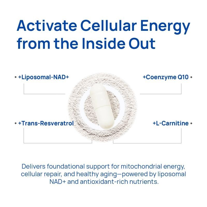Selerb NAD+ Supplement for Men - With Liposomal-NAD+,CoQ10, L-Carnitine