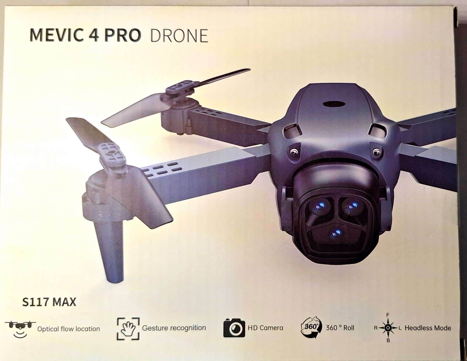 MEVIC 4 PRO S117 MAX Ready-to-Fly Drone HD Camera Optical Flow 360 Roll