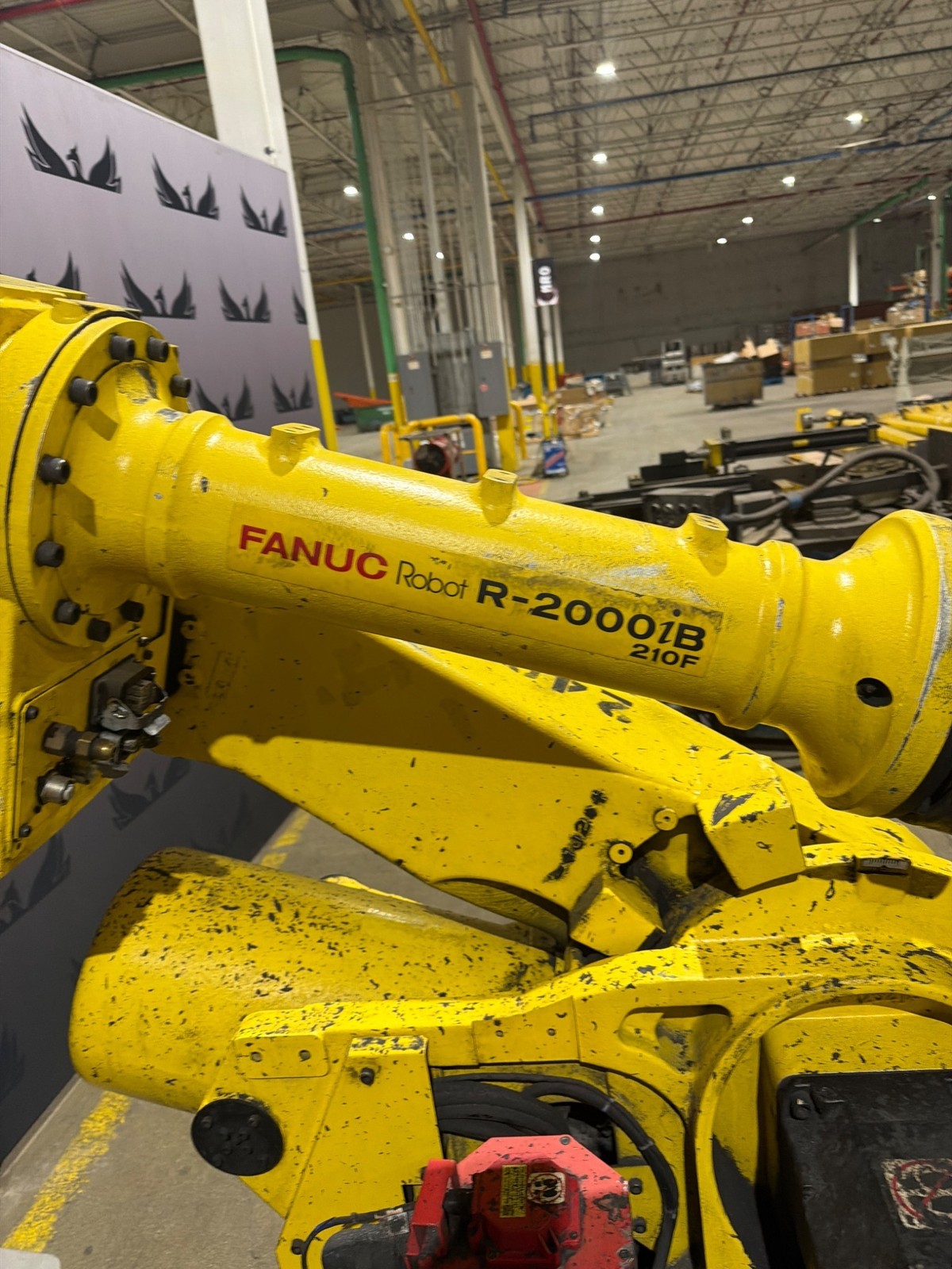 FANUC R-2000iB/210F Complete w/ R-30iB Controls USED