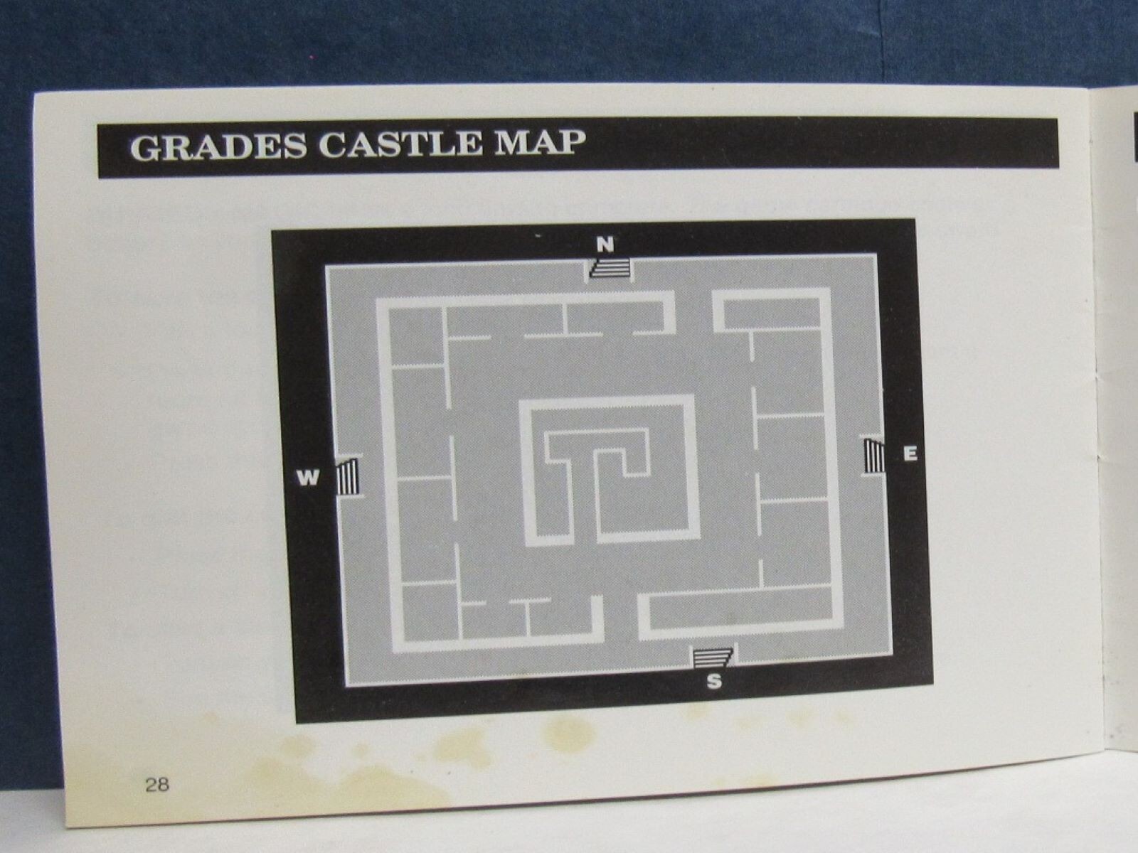 DUNGEON MAGIC Manual - no game, NES Nintendo Instructions