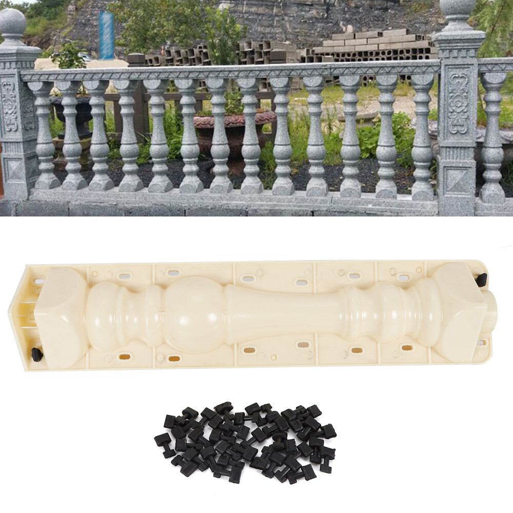 Balustrade Mold Column Concrete Plaster Railing Mould Cement Casting Railing